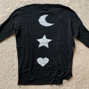 {Press} Moon, Star, Heart Sweater